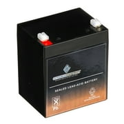Chrome Battery 12V 4Ah SLA Rechargeable Battery for Home Alarm & Security Systems