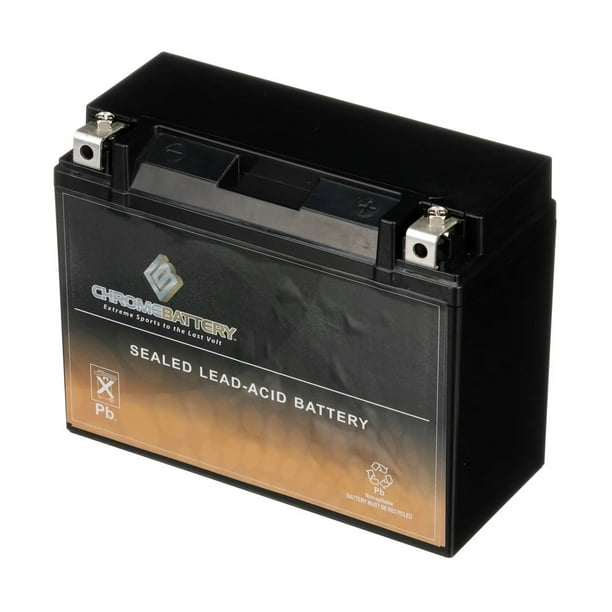 Chrome Battery Y50N18LA3 (50N18LA3 12 Volt,20 Ah, 260 CCA) Riding