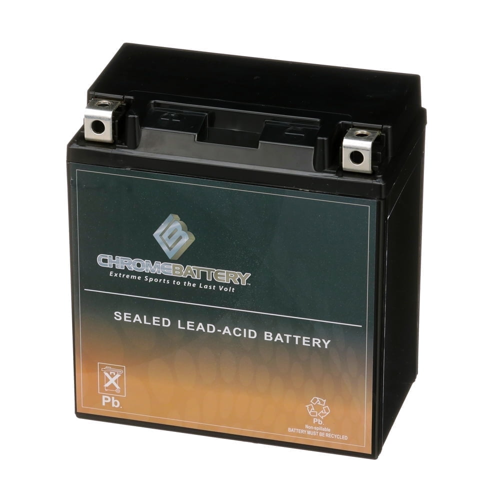 Chrome Battery YTX20CH-BS (20CH-BS 12 Volts,18 Ah, 270 CCA) Motorcycle Battery for Kawasaki 1500cc Vn1500-d E N Vulcan Classic 2005