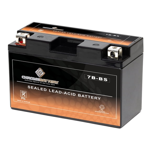 Chrome Battery Yt7B-Bs Scooter Battery for Yamaha Zuma 125 125Cc 09