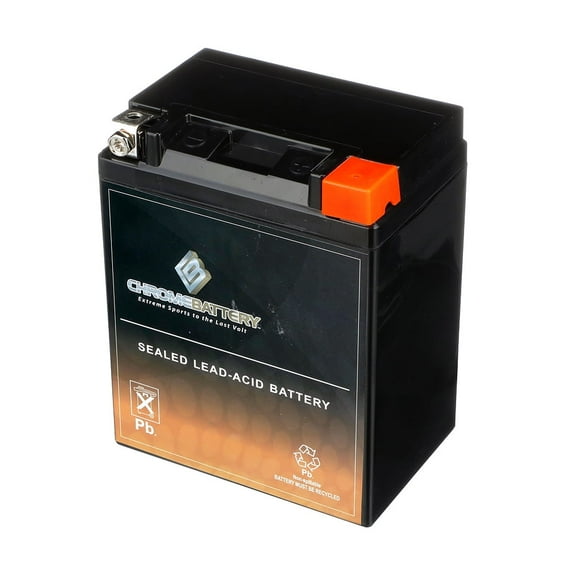 Chrome Battery Ytx14Ahl-Bs Motorcycle Battery For Honda 750Cc Cb750K Four 1978