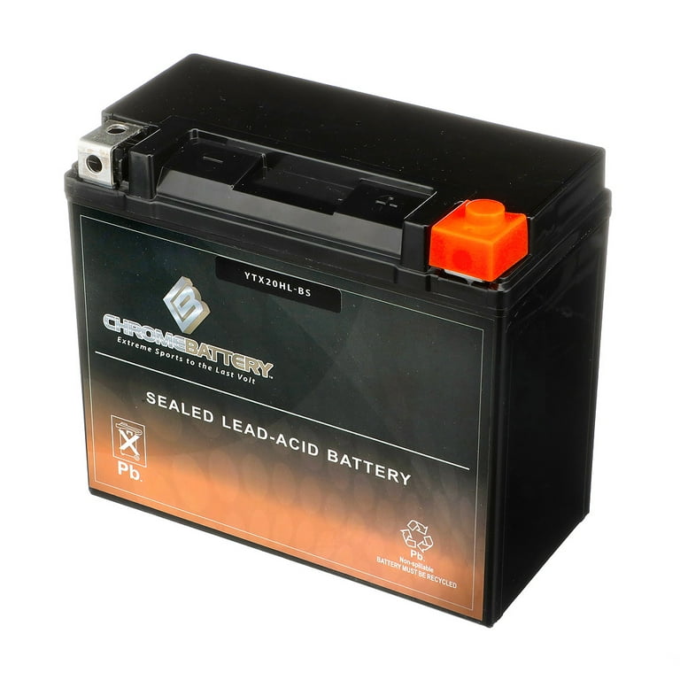 Chrome Battery Yb14aa2 (14aa2 12 Volts,14 Ah, 190 Cca), 41 OFF