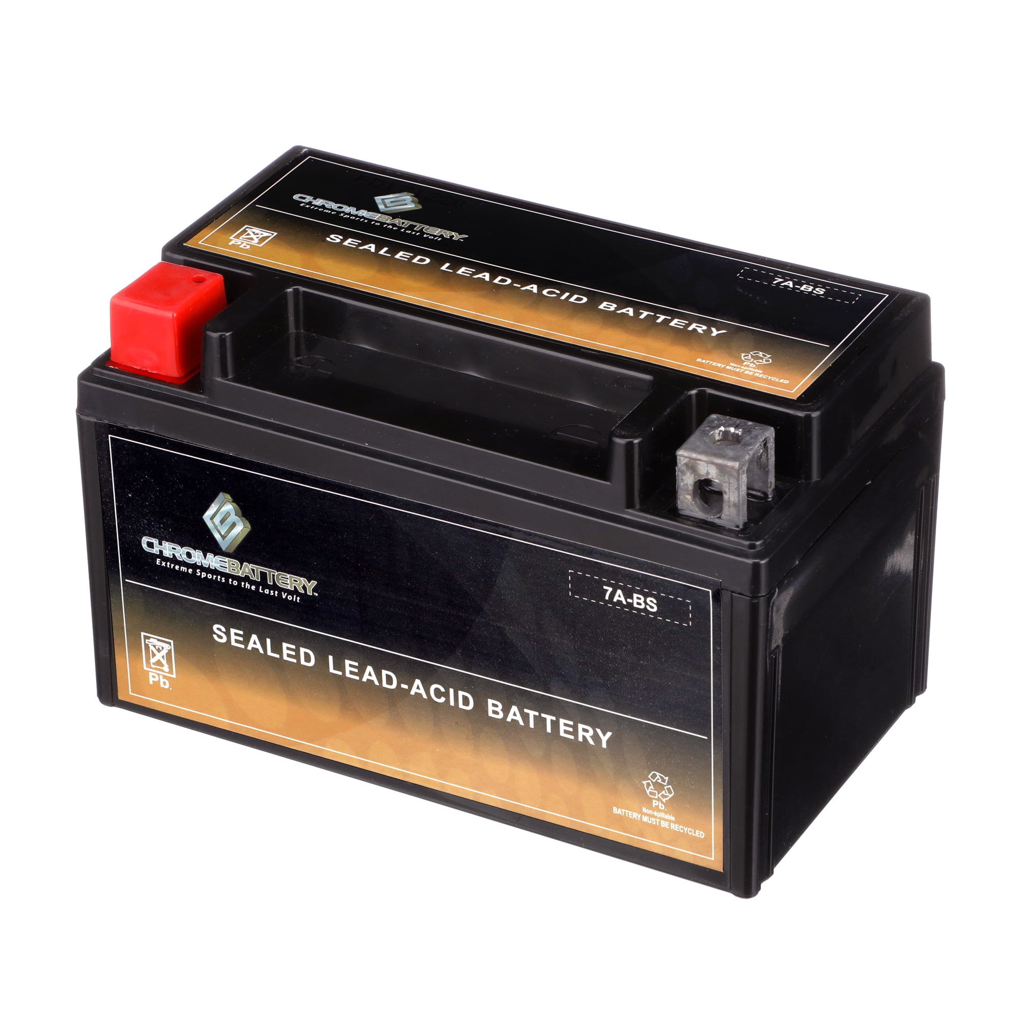 Chrome Battery Ytx7ABs High Performance Maintenance Free Sealed