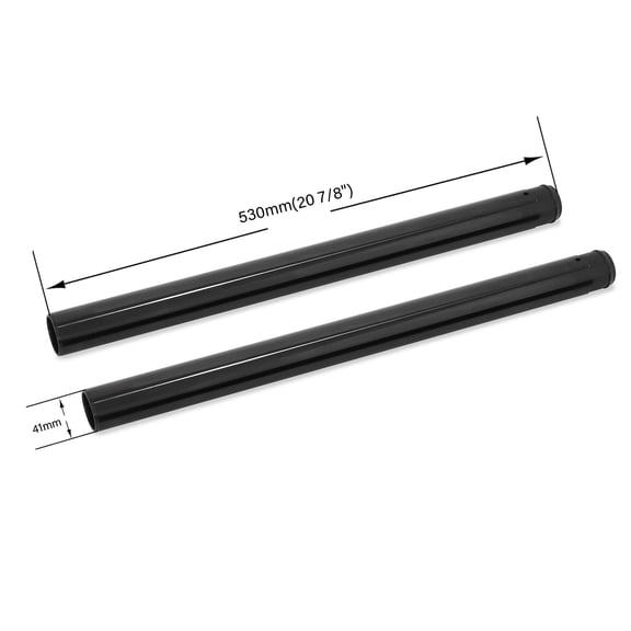 Chrome Black 41mm Front Fork Tubes 20-7/8'' for Harley Touring Road Glide Electra Glide 1986-2013 2009 2010 2012