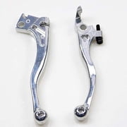 Chrome Brake Clutch Lever For Motorcycle Kawasaki KLX 250 250C 650 KDX 220 Custom