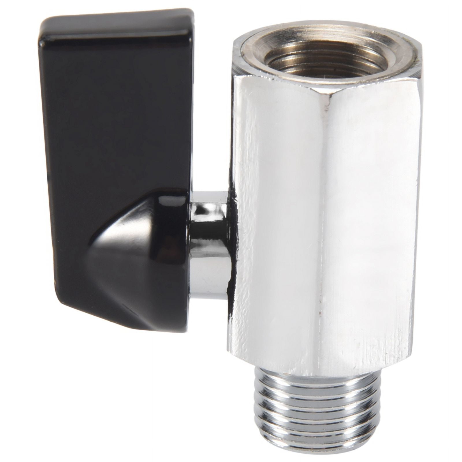 Chrome Brass 1/4inch Ball Valve Threads Tap Male to Female Air ...