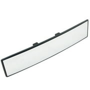 NIAIZEK Black Auxiliary Car Mirror with Wide Angle Anti-Glare Coating for Improved Safety and Enhanced Rear View