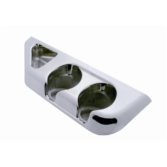 Chrome Center Cup Holder Panel compatible with Freightliner Columbia 03-16, Century 03-10