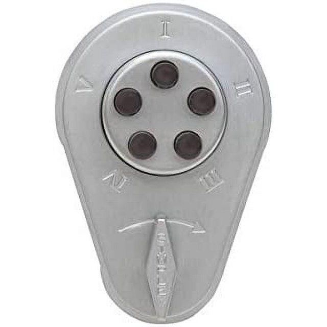 Chrome Combination Lock