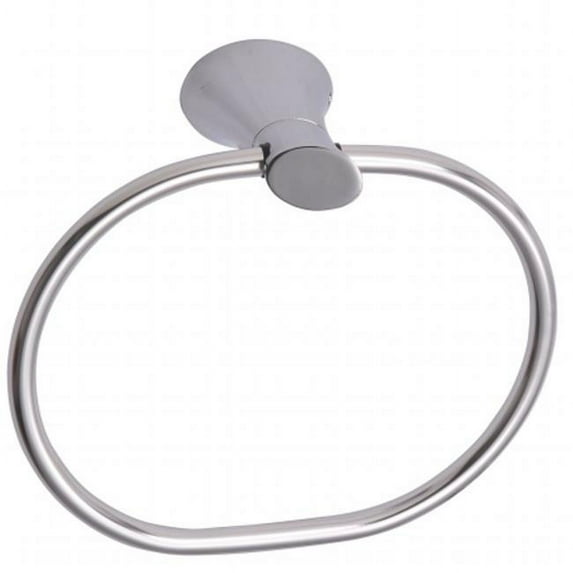 Chrome Contemporary Towel Ring