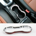 thumbnail image 1 of Chrome Cup Holder Center Console Cover Trim For Buick Encore Opel Vauxhall Mokka, 1 of 5