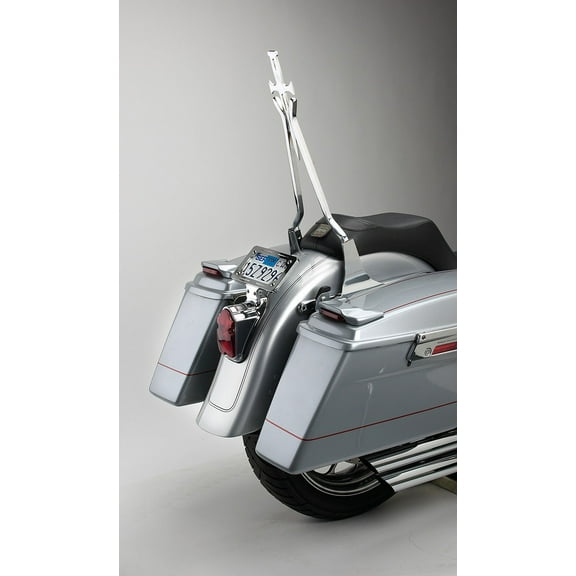 Chrome Daggertude 18" Sissy Bar - 11" Width