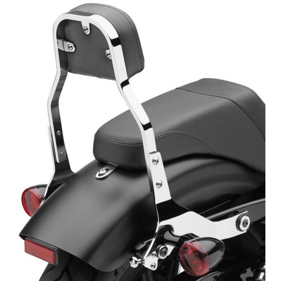 Chrome Detachable Mini Backrest Kit