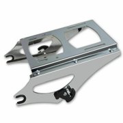 Chrome Detachable Two Up Tour Pak Pack Mounting Rack for Harley Touring 2009-13