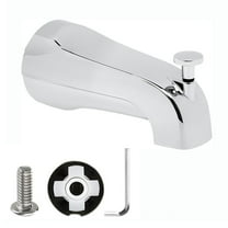 Chrome Diverter Tub Spout For Delta Bathroom Faucet Replacement And Upgrade