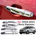 thumbnail image 1 of Chrome Door Handle Cover W/4 Smart Holes For 2018-2024 Chevy Equinox GMC Terrain/For 2014-2020 Chevy Impala, 1 of 10