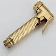Chrome Douche Bidet Toilet Spray Shattaf Muslim Shower Head Handheld Zinc alloy Gold
