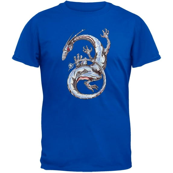 Chrome Dragon Royal Adult T-Shirt - 2X-Large