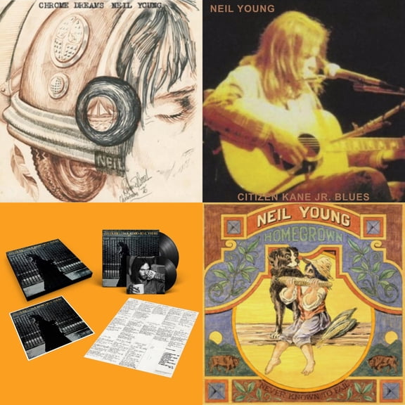 Chrome Dreams (2LP) & Citizen Kane Jr. Blues 1974 (Live At The Bottom Line) & After The Gold Rush (50Th Anniv Ed) & Homegrown