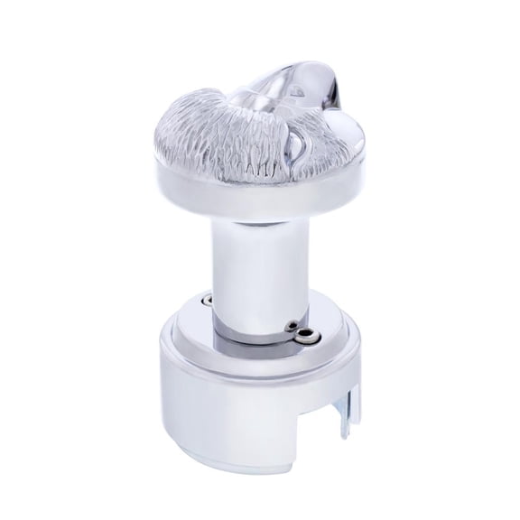 Chrome Eagle 13/15/18 Speed Thread-on Gearshift Knob With Adapter