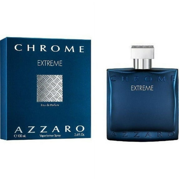 Chrome Extreme Cologne By Azzaro Eau De Parfum Spray 3.4 oz