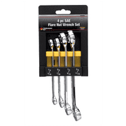 Wilmar Corp. / Performance Tool 4 Piece SAE Flare Nut Wrench Set