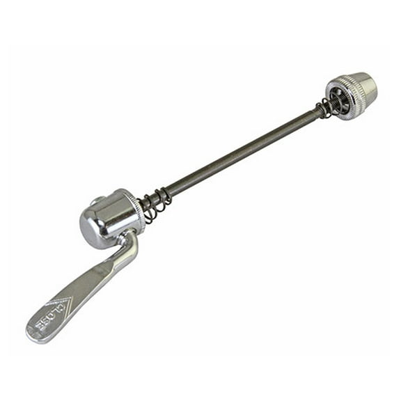 Chrome Front Bike Skewer Axle 808. Bike skewer axle, bicycle skewer axle, bike parts, bicycle parts