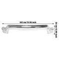 thumbnail image 1 of Chrome Front Bumper Face Bar w/Sensor Holes For Chevy Silverado 1500 2022-23 New, 1 of 9