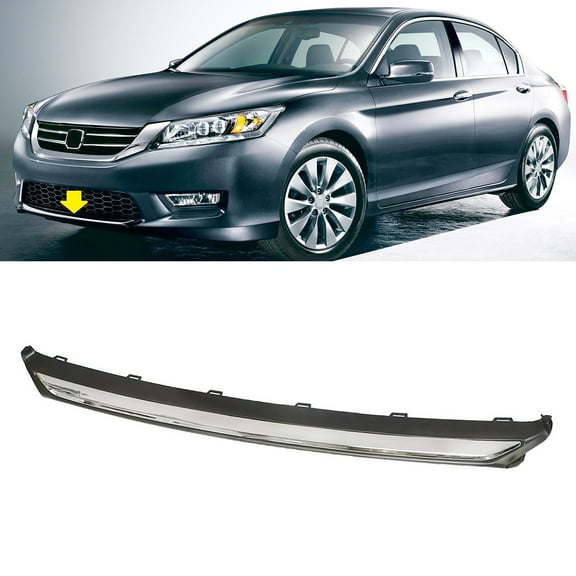 Chrome Front Bumper Trim Fit for Honda Accord 2013-2015