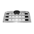 thumbnail image 1 of Chrome Front Horizontal Billet Main Grille For 2011-2016 Hino 238 258 268 338, 1 of 7