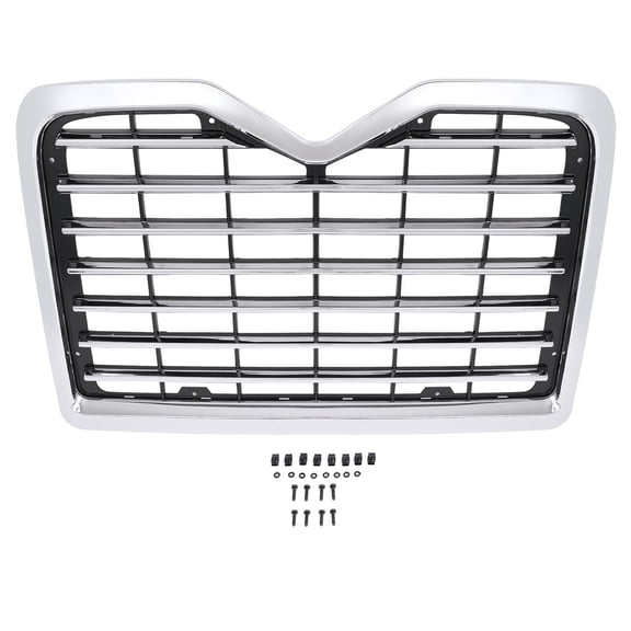 Chrome Front Upper Grille W/O Bug Screen For Mack Vision CXU/CXN/CX CX600 02-16