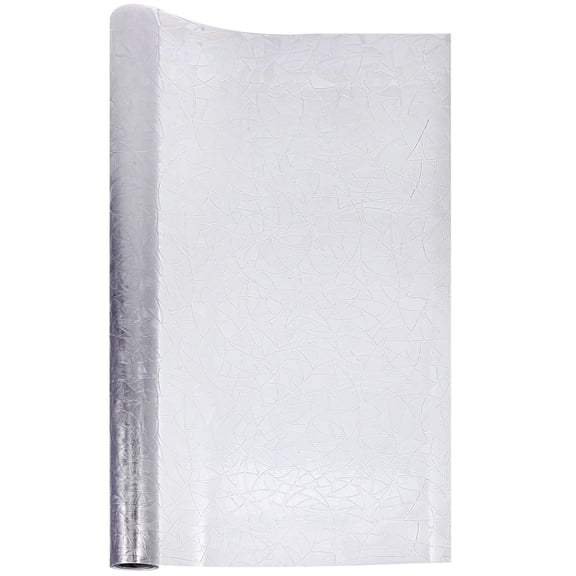 Chrome Glass Sticker PVC Window Film Office 200X45CM