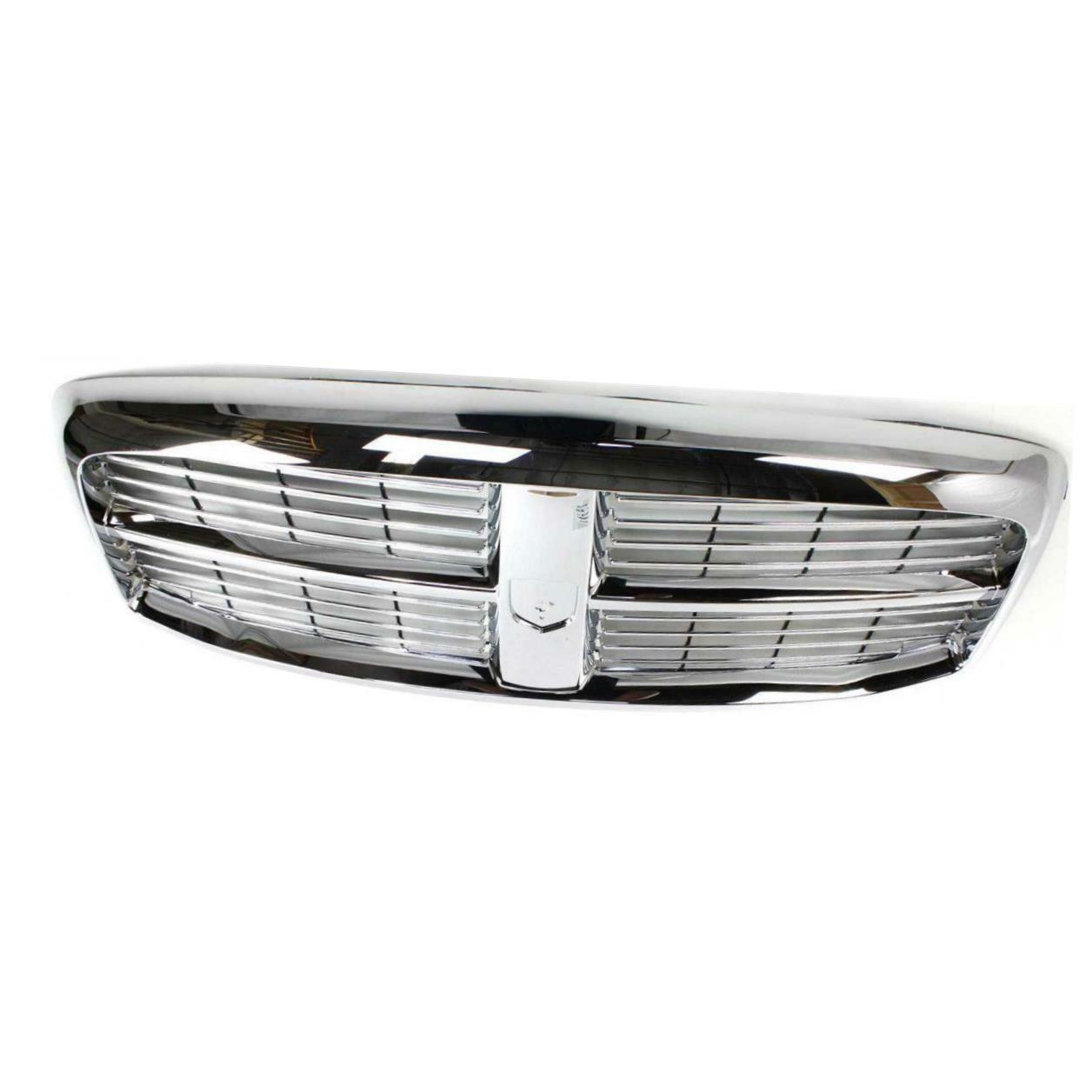 Shell Insert Chrome Grille Surround Shell Insert for 06-09 Dodge Ram 1500 2500 3500 ...
