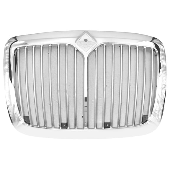 Leavan Chrome Grille Assembly Fit for International Prostar 2008-2018 | w/Bug Screen