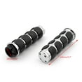 thumbnail image 1 of Chrome Handlebar Grips for Harley Softail Sportster Dyna Customs Choppers (GER), 1 of 7