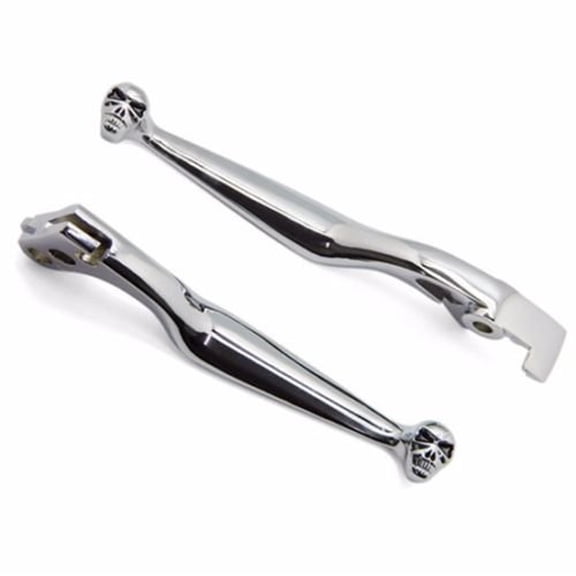 Chrome Handlebar Motorcycle Brake Clutch Lever for 1987-2007 Honda CBR 600 F2 F3 F4 F4i 1993-1999 900 RR Honda Shadow 1100 VTX 600 750 1300 VTX1300 CB750