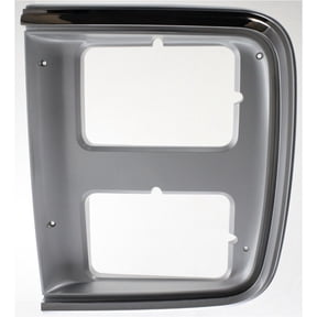 Chrome Headlight Headlamp Trim Bezel Driver Side Left For Chevrolet GMC
