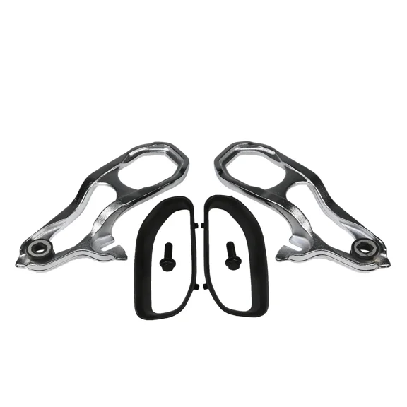 Chrome Heavy Duty Front Tow Hooks with Hardware For 2019 2020 2021 Ram 1500 DT