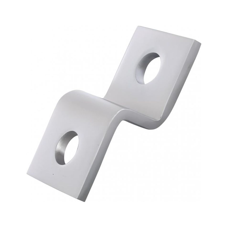 Chrome Heavy Duty "Z" Mounting Bracket 1 1/2" X 1" X 1 1/2"