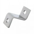 thumbnail image 1 of Chrome Heavy Duty "Z" Mounting Bracket - 1 1/2" X 2" X 1 1/2", 1 of 1