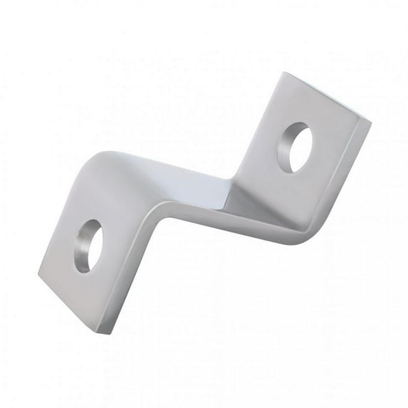 Chrome Heavy Duty "Z" Mounting Bracket - 1 1/2" X 2" X 1 1/2"