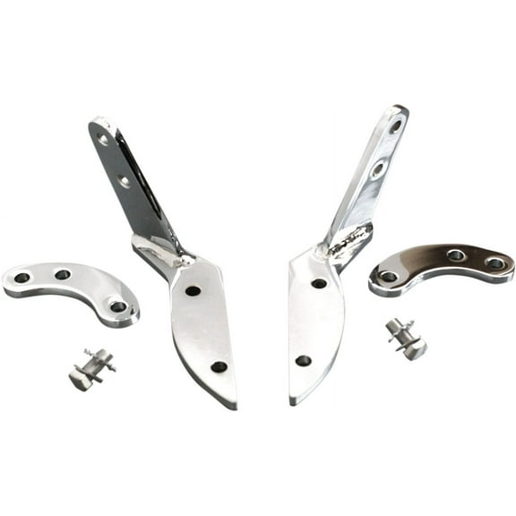 Chrome Highway Peg Mounts