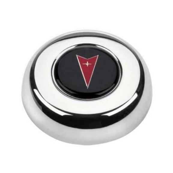 Chrome Horn Button Pont