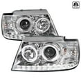 thumbnail image 1 of Chrome Housing Clear Lens Projector Headlights for 2002-2005 Ford Explorer, 1 of 1