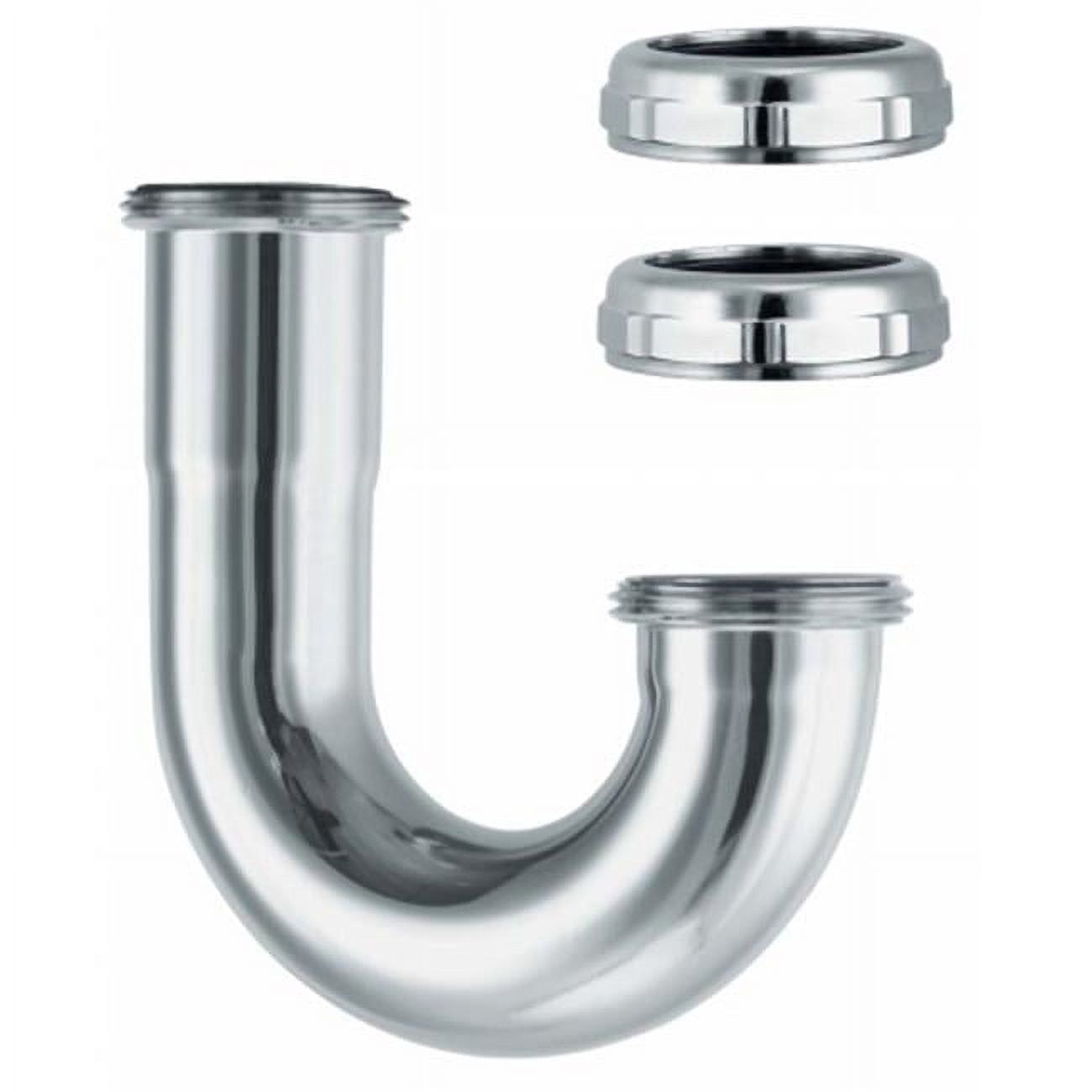 Chrome Kitchen Sink Trap JBend