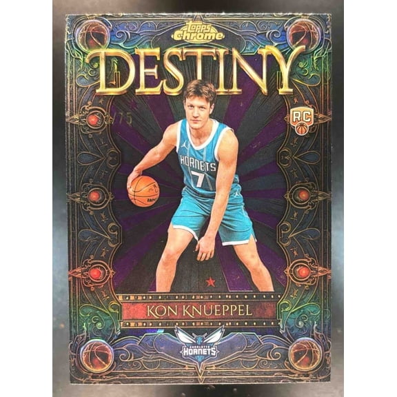 Chrome Kon Knueppel #D-4 Destiny Purple Refractor