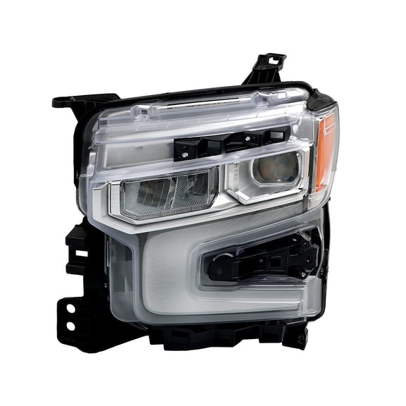 Chrome LED LH/Driver Headlight Assembly For Chevy Silverado 1500 LTZ RST 2022-24