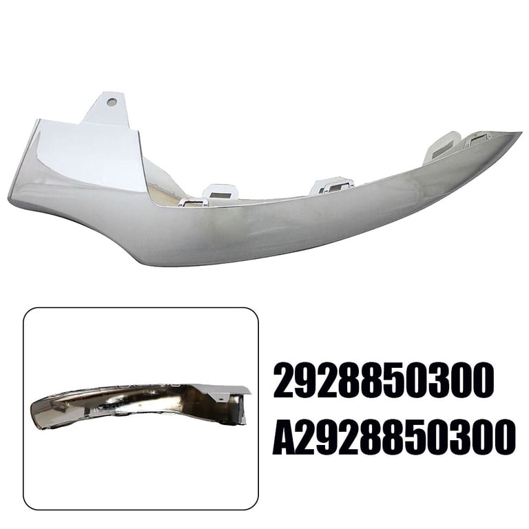 For Mercedes W222 S450/560 2018-2020 L R Front Bumper Lip Trim Chrome Molding For Mercedes W222 S450/560 2018-2020 L R Front Bumper Lip Trim Chrome Molding