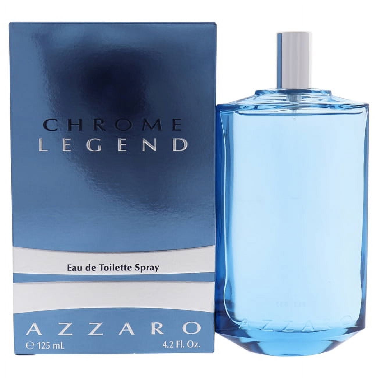 Azzaro Chrome Legend EDT Spray 4.2 oz - Refreshing Oriental Woody