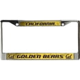thumbnail image 1 of University of California Bears Cal Berkley Premium Metal License Plate Frame Chrome Tag Cover, 12x6 Inch, 1 of 2